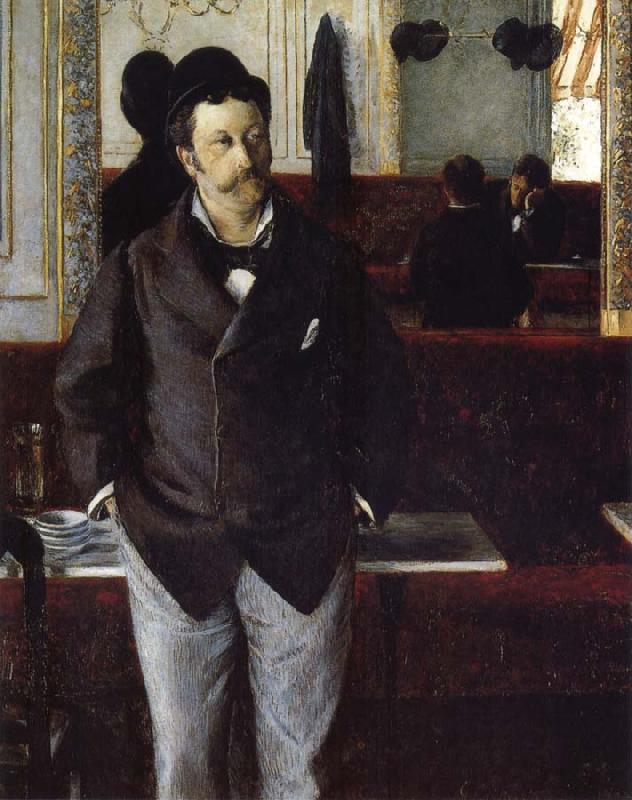 Gustave Caillebotte Inside cafe oil painting image